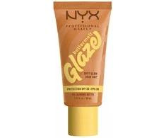Nyx Buttermelt Glaze Protector Solar Tint SPF30 04 – migdolų ir gelsvai rudas, 30 ml