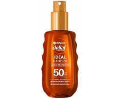 Garnier Delial Ideal Bronze Aceite Protector Spf50, 150 ml