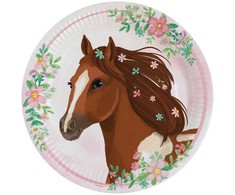 Boland Traciks Beautiful Horses tallerkner, 23 cm