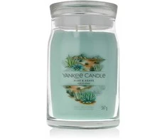 Yankee Candle Aromatinė žvakė Signature glass large Aloe - Agave 567 g