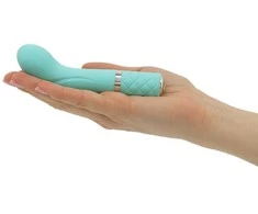Pillow Talk Pagalvės pokalbis – Racy G-Spot Vibrator žalsvai mėlyna spalva