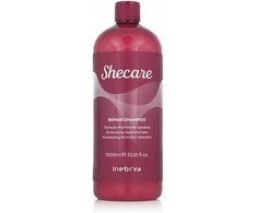 Inebrya Shecare Repair Šampūnas atkuriamasis plaukų šampūnas, 1000 ml