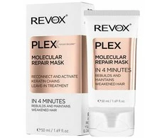 „Revox B77 Plex“ molekulinė plaukų kaukė „Kreminis“ atkuriamoji, 50 ml