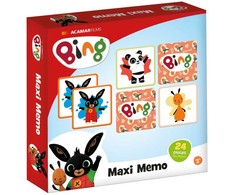 Atminties žaidimas „Bing Here I Go“ su 24 detalėmis