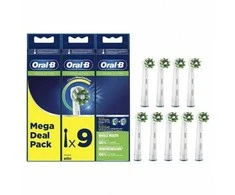 „Oral-B Pro Cross Action“ papildymas 9 vnt