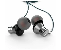 Ausinės Aiwa AIWA In-Ear stereo ausinės su mikrofonu Sidabrinė (USB) ESTM-50USB-C/SL