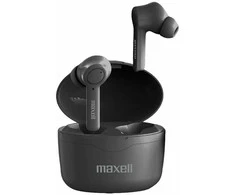 Belaidės Ausinės - Maxell Bass 13 Sync Up, Juodos.