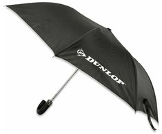 PARASOL sulankstomas JUODA PÓŁAUTOMAT 92CM DUNLOP