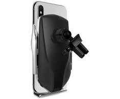 Automobilinis belaidis telefono QI įkroviklis 10W