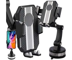 Automobilinis telefono laikiklis 30 cm, juodas
