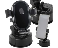 Automobilinis telefono laikiklis su 360° pasukimu
