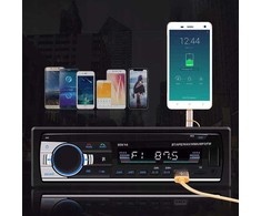 Automobilinė radija 1-DIN su Bluetooth ir USB