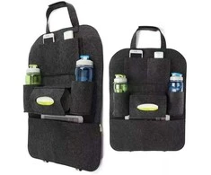Car seat organiser protection felt