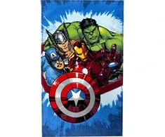 „Avengers Dynamic Heroes“ rankšluostis, veido rankšluostis, rankšluostis 30x50 cm