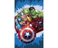 „Avengers Dynamic Heroes“ rankšluostis, veido rankšluostis, rankšluostis 30x50 cm