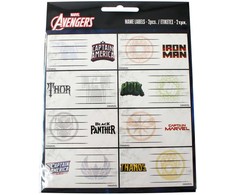 „Avengers Heroes“ užrašų knygelės etiketė, 16 vnt. pakuotėje