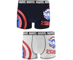 „Avengers Marvel“, „Captain America“ vyriški bokseriai, 2 vnt., S dydžio
