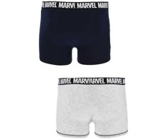 Avengers Marvel, Captain America vyriškos bokserinės trumpikės (2 vnt./pakuotė, L)