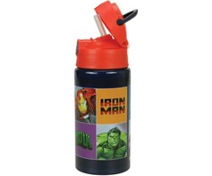 Avengers Smash aliuminio butelis su kabliuku 500 ml