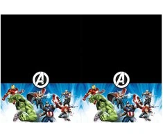 „Avengers“ visžalis plastikinis staltiesė 120x180 cm