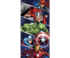 „Avengers“ vonios rankšluostis, paplūdimio rankšluostis 70x140cm (greitai džiūstantis)