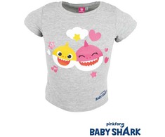 Baby Shark Fun vaikiški trumpi marškinėliai, viršutinė 104 cm