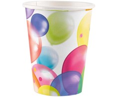 Balionai, popieriniai puodeliai, 8 vnt., po 250 ml