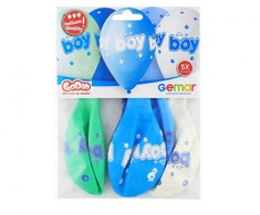 Balionas „Baby It's a Boy“, 5 vnt., 13 colių (33 cm)