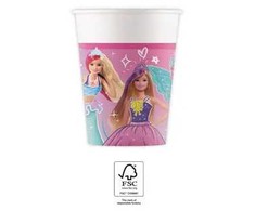 GoDan Kubeczki papierowe Barbie 200ml 8szt