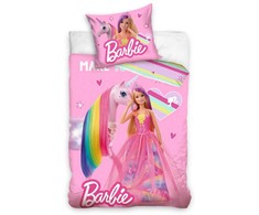Barbės princesės patalynės užvalkalas 140–200 cm, 70–90 cm