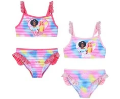 Barbės vaikiški maudymosi kostiumėliai, bikini 4-10 metų