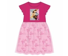 Barbie Glam vaikiška vasarinė suknelė 3-8 metų vaikams