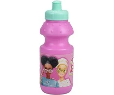 Barbie „Happy Thoughts“ plastikinė gertuvė, sportinis buteliukas 350 ml