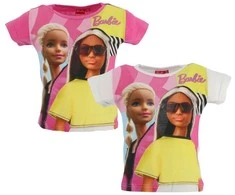 Barbie Icon vaikiški trumpi marškinėliai, 3-8 metų vaikams