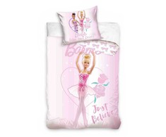 Barbie Just Believe vaikiška patalynė 140–200 cm, 70–90 cm