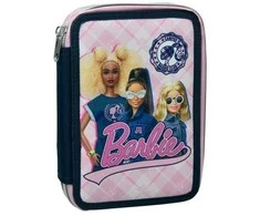 Barbie Mode pripildytas dviejų pakopų pieštukų dėklas