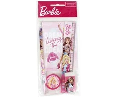 Barbie Paints kanceliarinių prekių rinkinys 5 vnt.