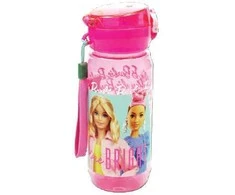 Barbie Shine Bright plastikinis buteliukas su kabliuku 600 ml