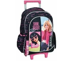 Barbie Shine Bright riedamoji mokyklinė kuprinė, 46 cm