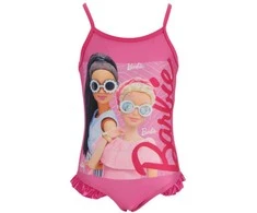 Barbie stiliaus vaikiškas maudymosi kostiumėlis, plaukimui, 3-8 metų
