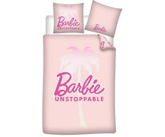 Barbie „Unstoppable“ patalynės komplektas 140–200 cm, 63–63 cm mikropluošto