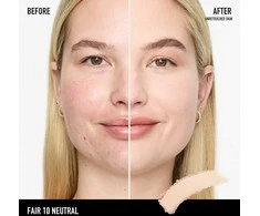 Bare Minerals Bareminerals Barepro 24hr Base De Maquillaje En Polvo Perfeccionadora De La Piel 10-Fair Neutral​, 8 g
