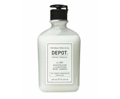 Drėkinantis ir gaivinantis barzdos šampūnas Depot No. 501, 250 ml