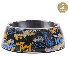 Šunų maisto indas Batman Melaminas 180 ml Juoda Metalinis