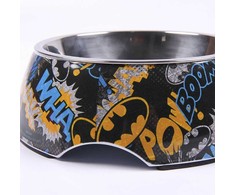 Šunų maisto indas Batman Melaminas 180 ml Juoda Metalinis