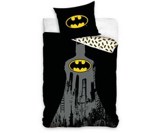„Batman City“ patalynės komplektas 140–200 cm, 70 x 90 cm