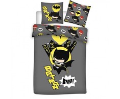DC Comics Batman Chibi microfibre duvet cover bed 90cm