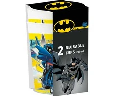 „Batman Rogue Rage“ plastikinių puodelių 2 dalių rinkinys, 230 ml