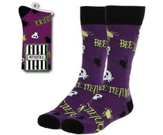 „Beetlejuice“ violetinės ilgos kojinės suaugusiems, 38/45