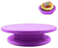 ATL Lėkštė tortams dekoruoti AG649F, violetinė, 27,5 cm